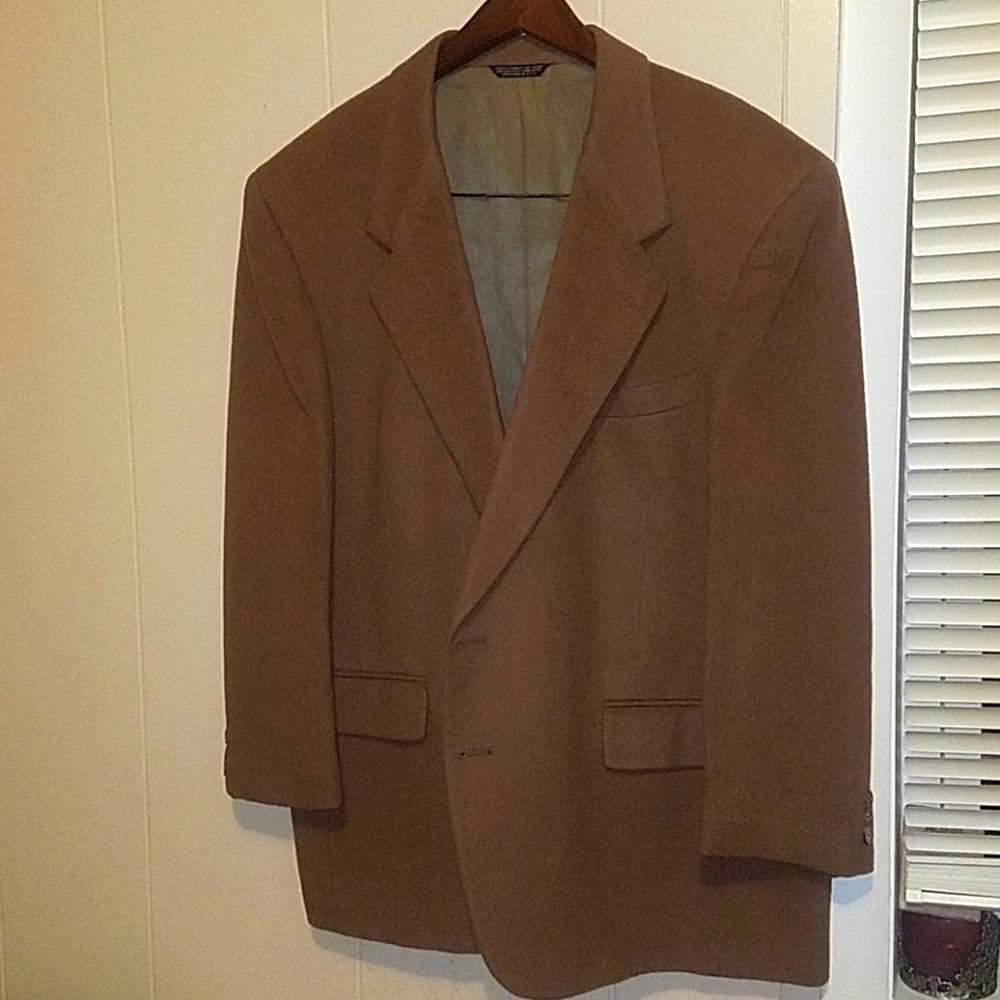 1/10

Camel Hair Blazer -46L -C & R Clothiers -War